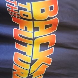 Back to the Future Graphic Tee - Black